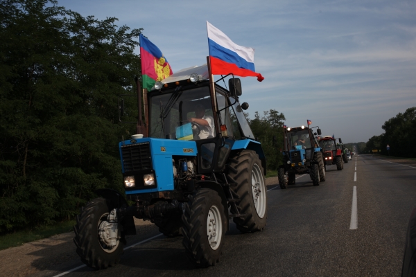 Тракторный марш на Москву 