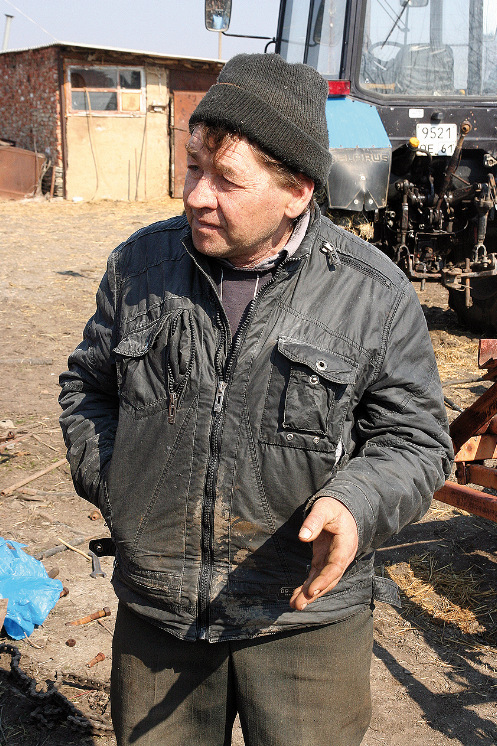 Наколай Каркалёв поменял указку на плуг